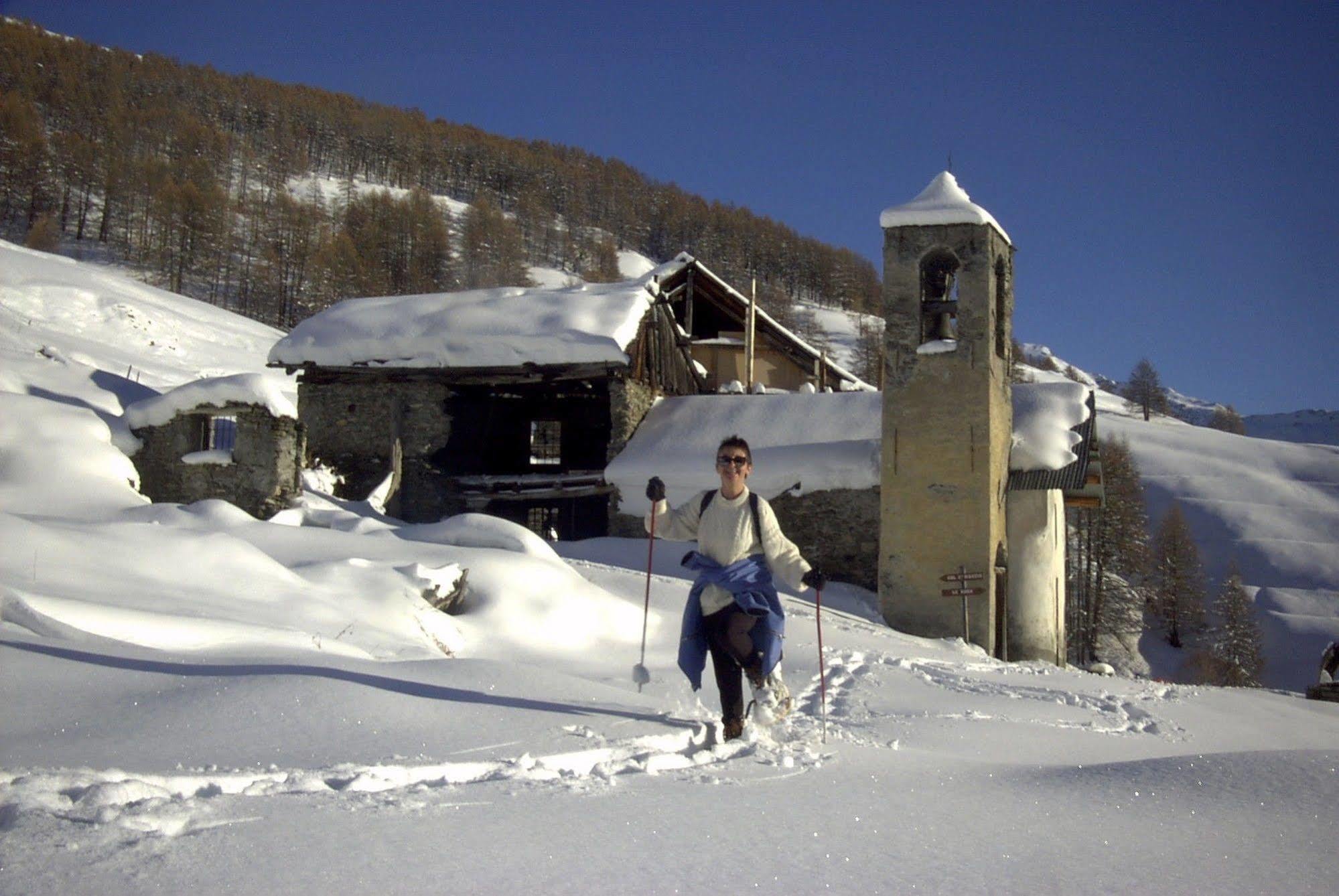 Hotel Le Chamois Logis Molines-en-Queyras Luaran gambar