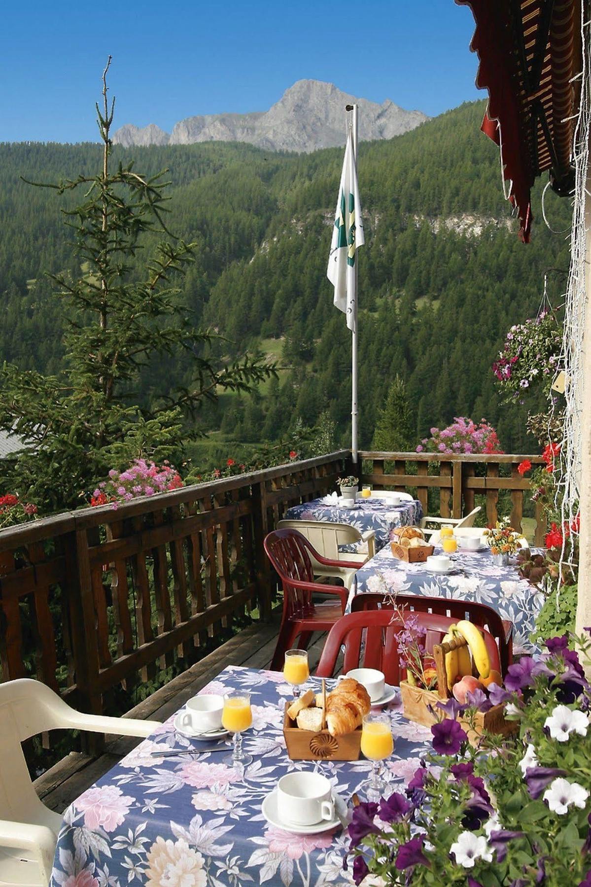 Hotel Le Chamois Logis Molines-en-Queyras Luaran gambar